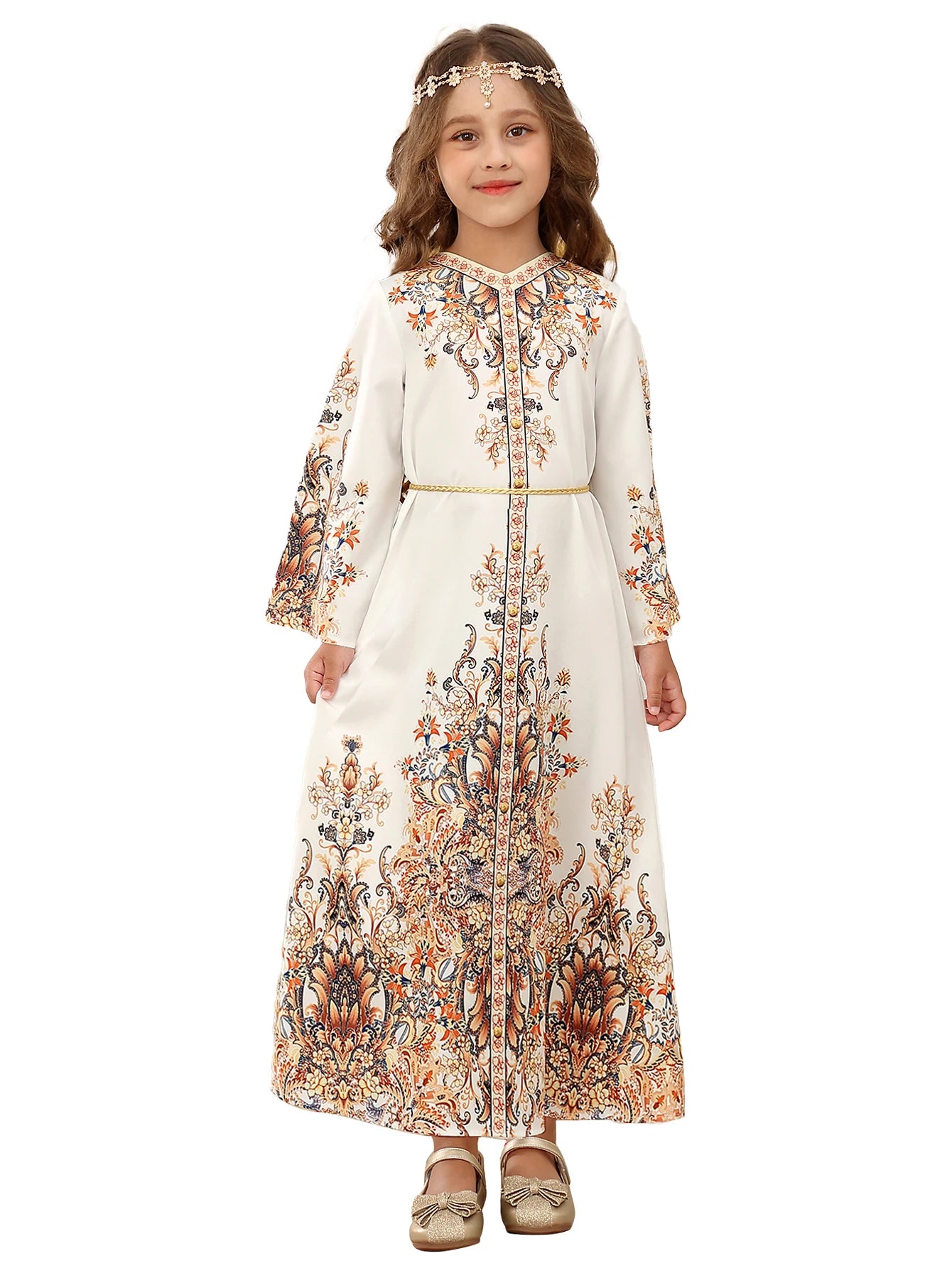 Girls' Long Sleeve Prayer Dress