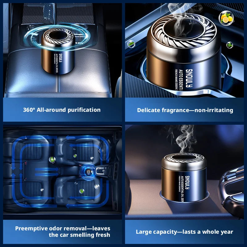 Luxury Solid Car Perfume Balm