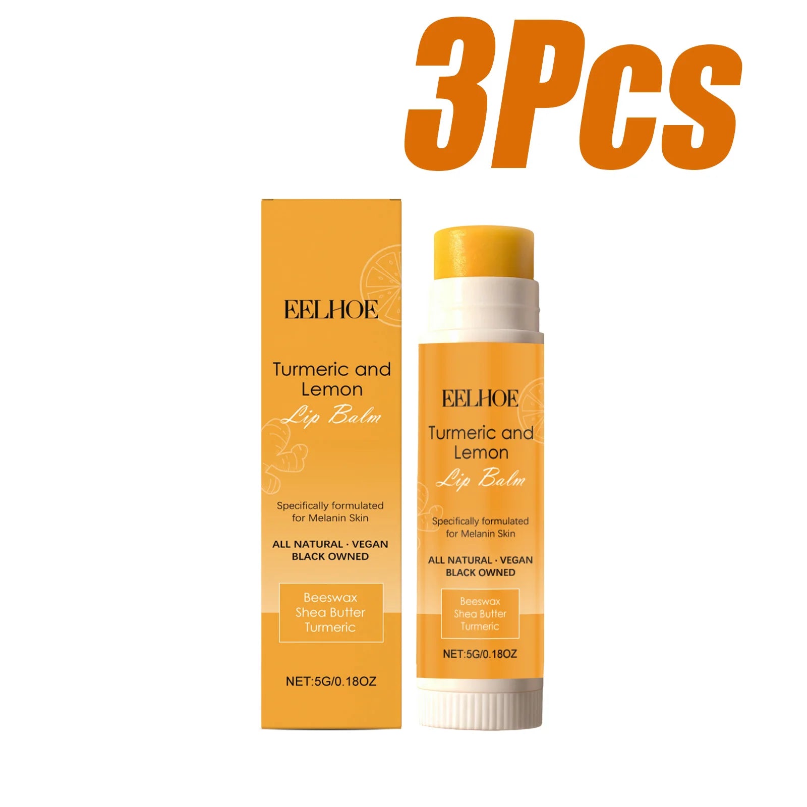 Turmeric Lemon Moisturizing Lip Balm