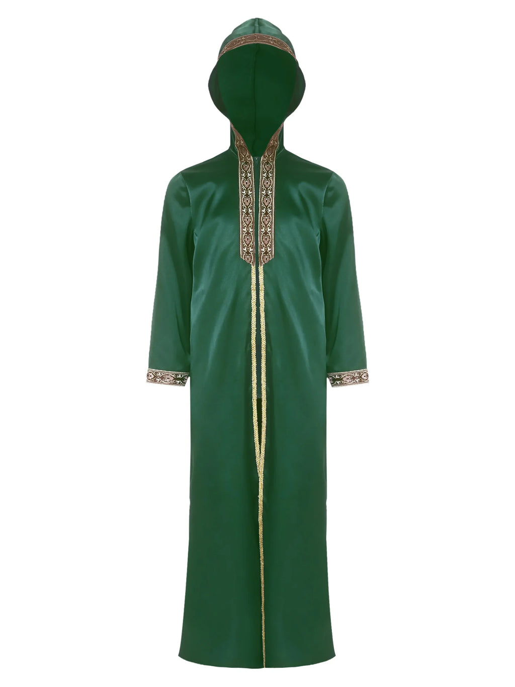 Boys' Hooded Embroidered Robe