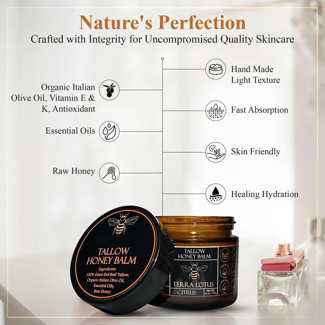 Tallow & Manuka Honey Nourishing Cream