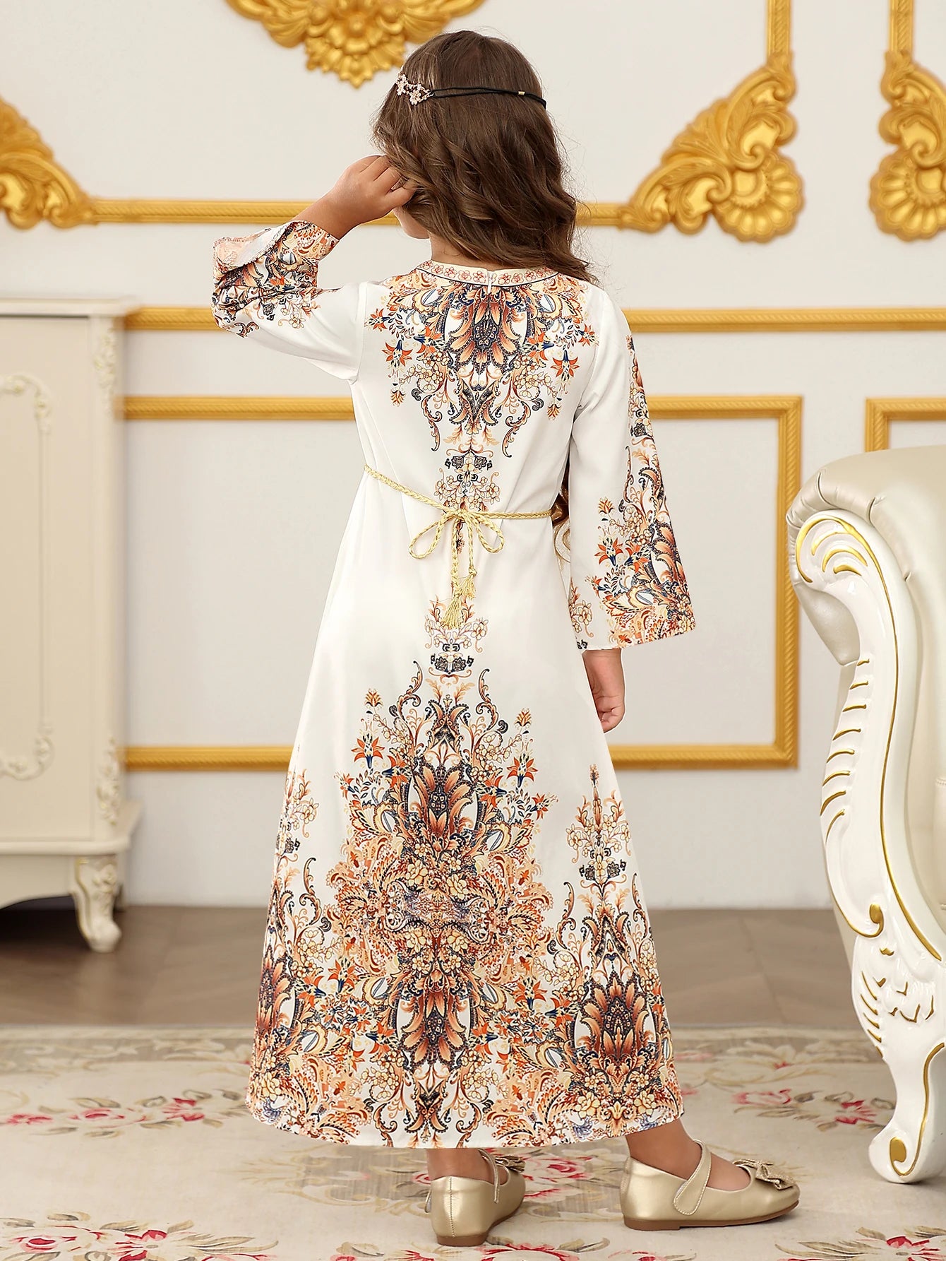 Girls' Long Sleeve Prayer Dress