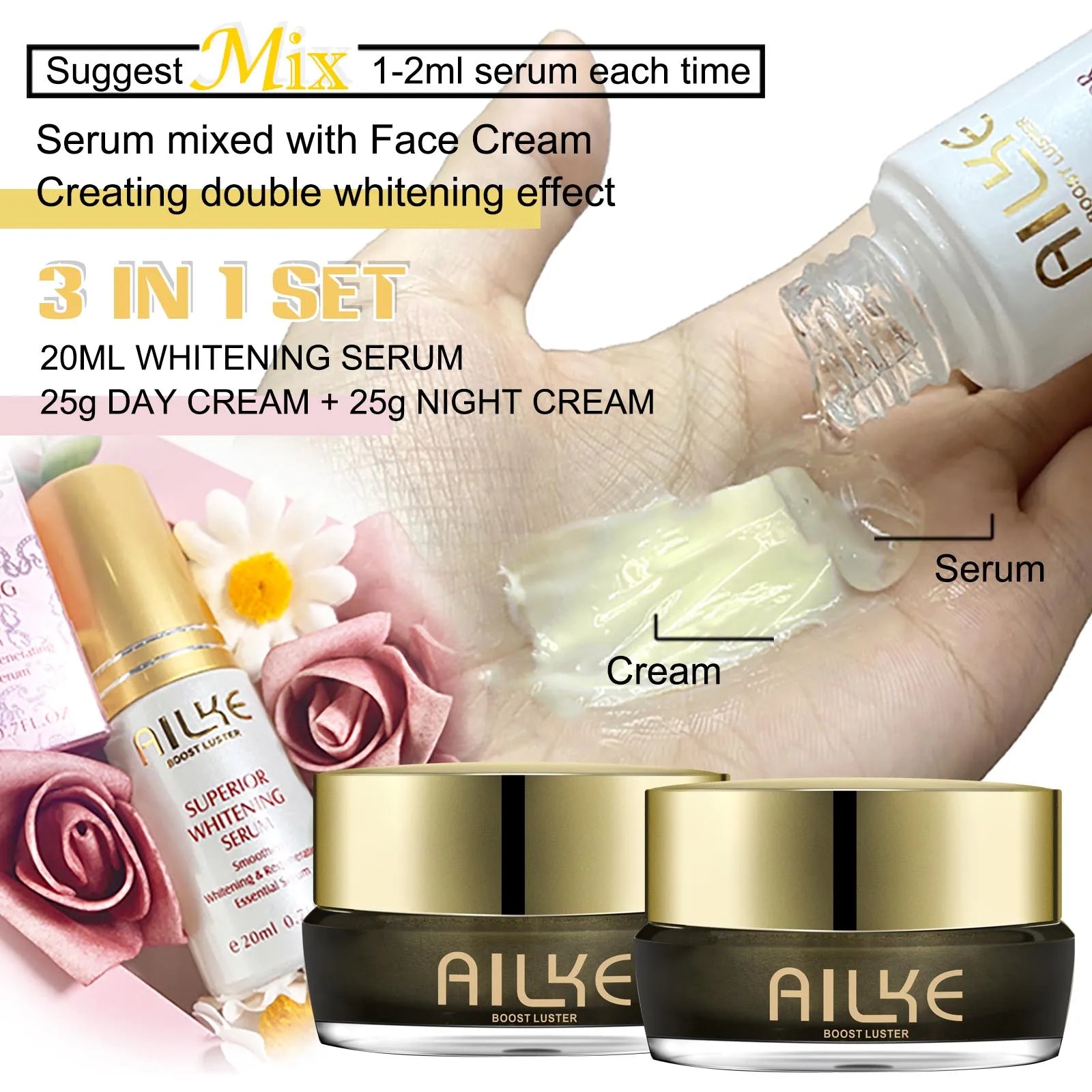 AILKE Brightening & Anti-Aging Face Cream