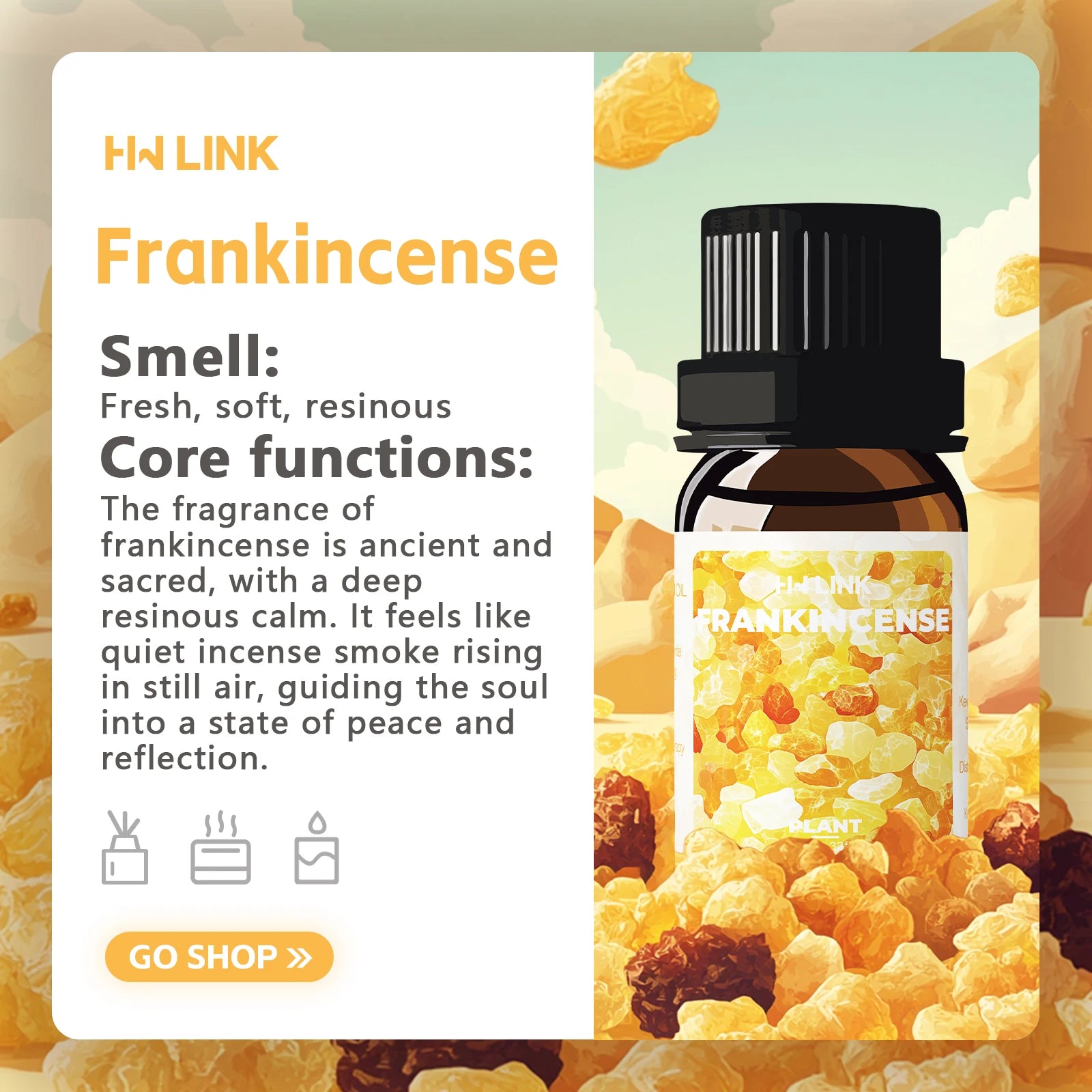 Pure Frankincense Oil 10ml