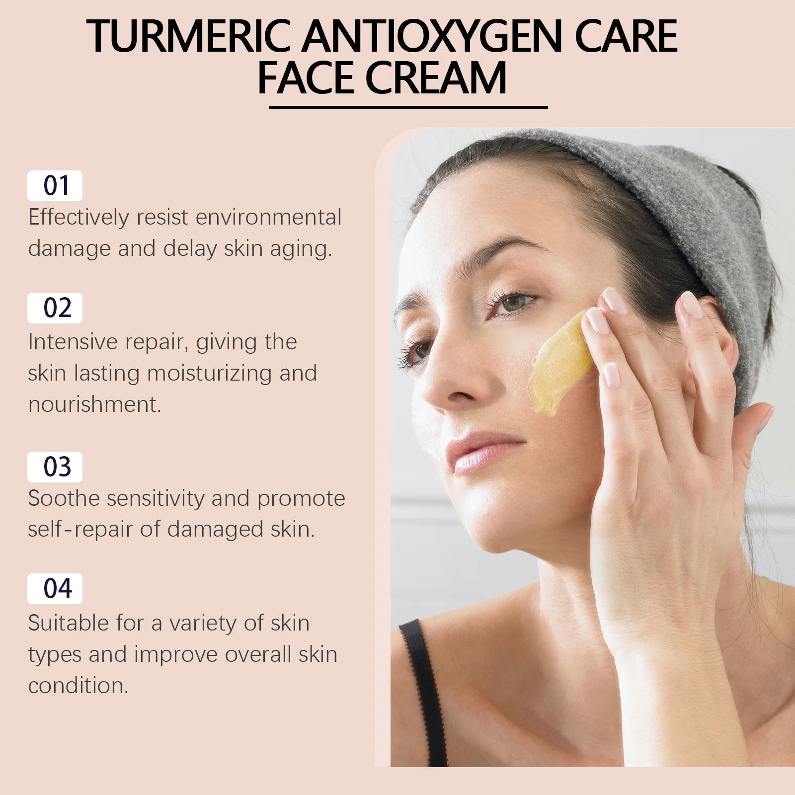 Turmeric Anti-Acne Brightening Face Cream