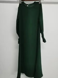 Girls' Ruffle Abaya Dress