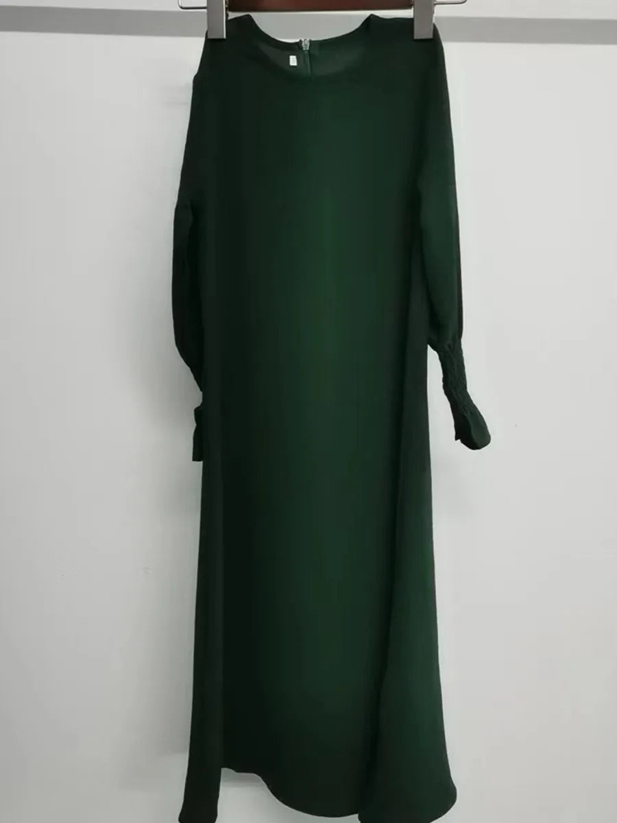 Girls' Ruffle Abaya Dress