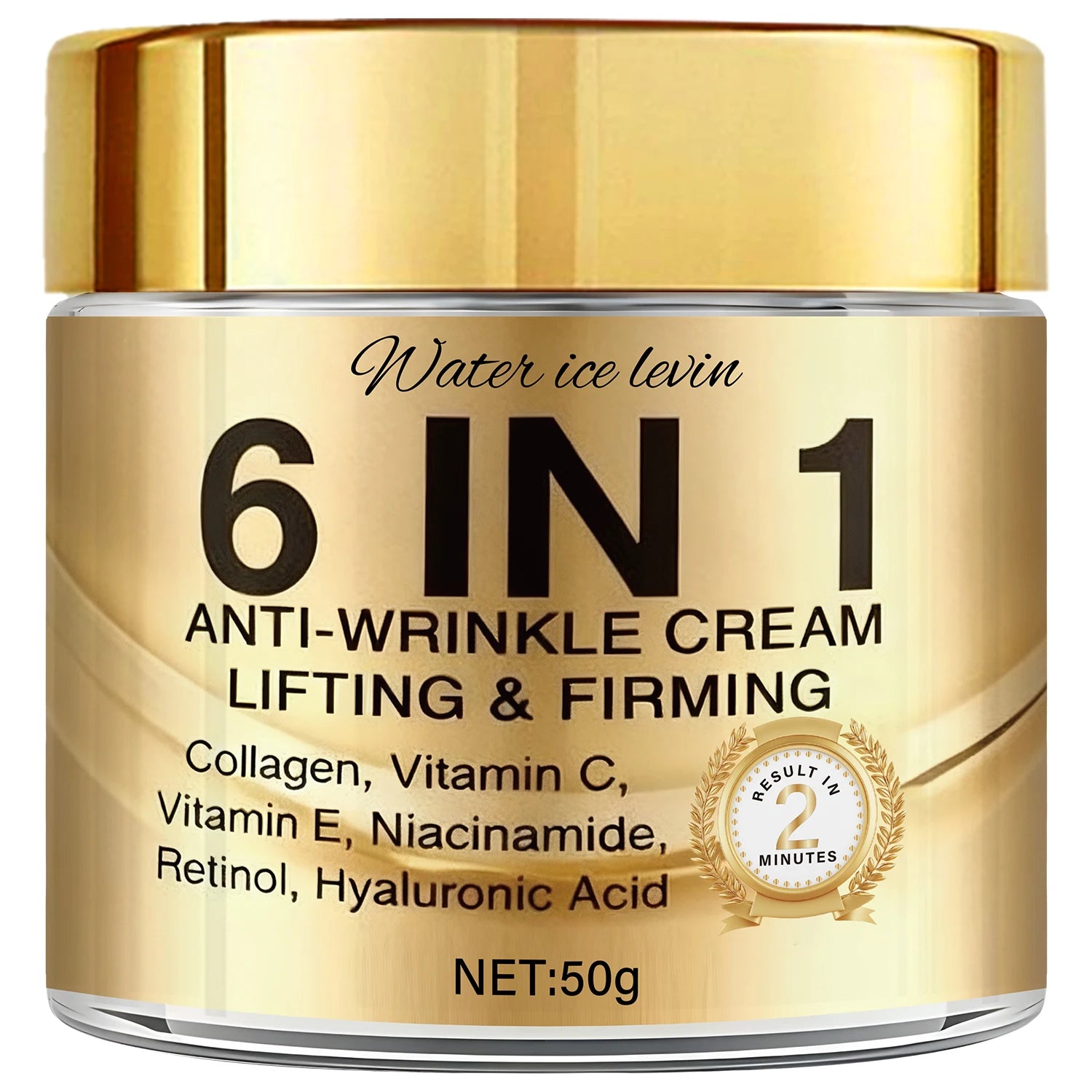 6-in-1 Anti-Aging Face Cream – Collagen, Retinol & Hyaluronic Acid